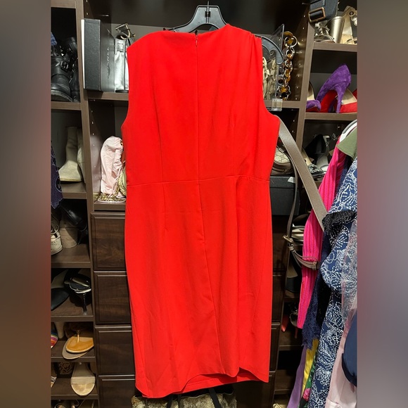 NWT Elie Tahari Adrianne Asymmetrical Sheath Dress - Picture 6 of 9